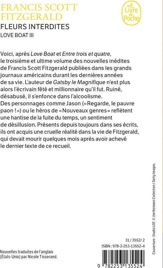 Quatrième de couverture de « FLEURS INTERDITES (LOVE BOAT, TOME 3) »