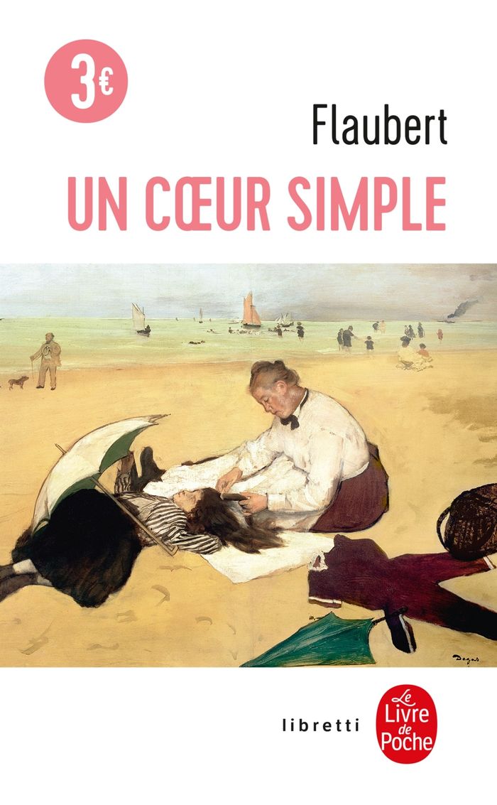Couverture du livre « UN COEUR SIMPLE » de Gustave Flaubert, librairie Les Contes Infusés à Corte