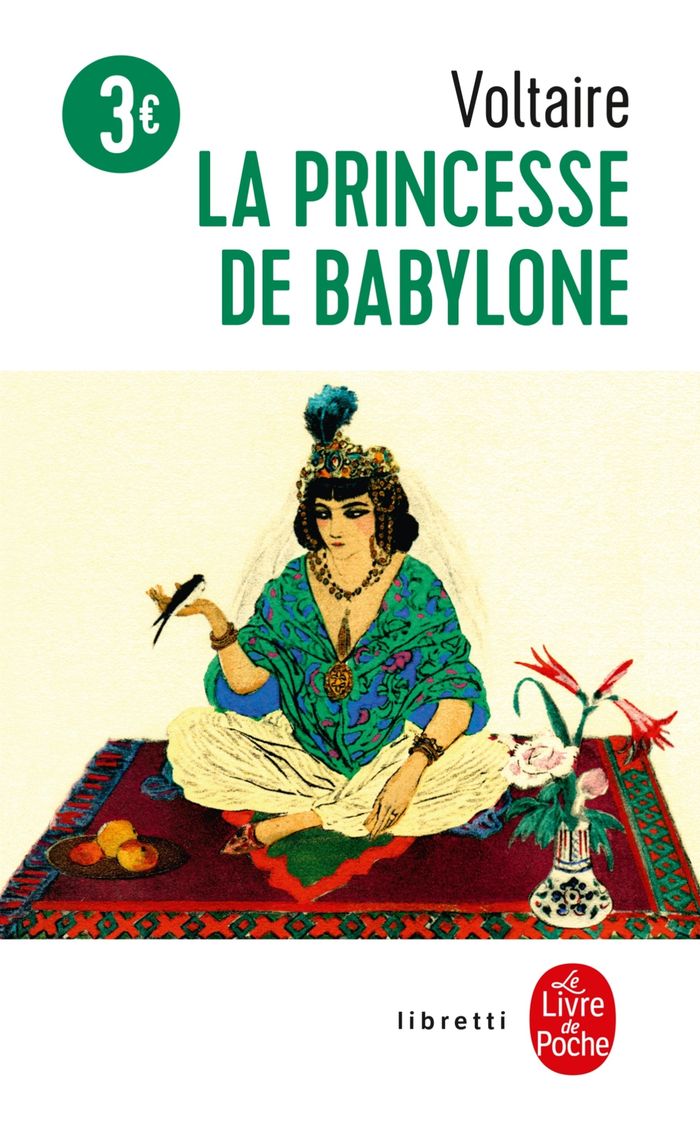 Couverture du livre « LA PRINCESSE DE BABYLONE », librairie Les Contes Infusés à Corte