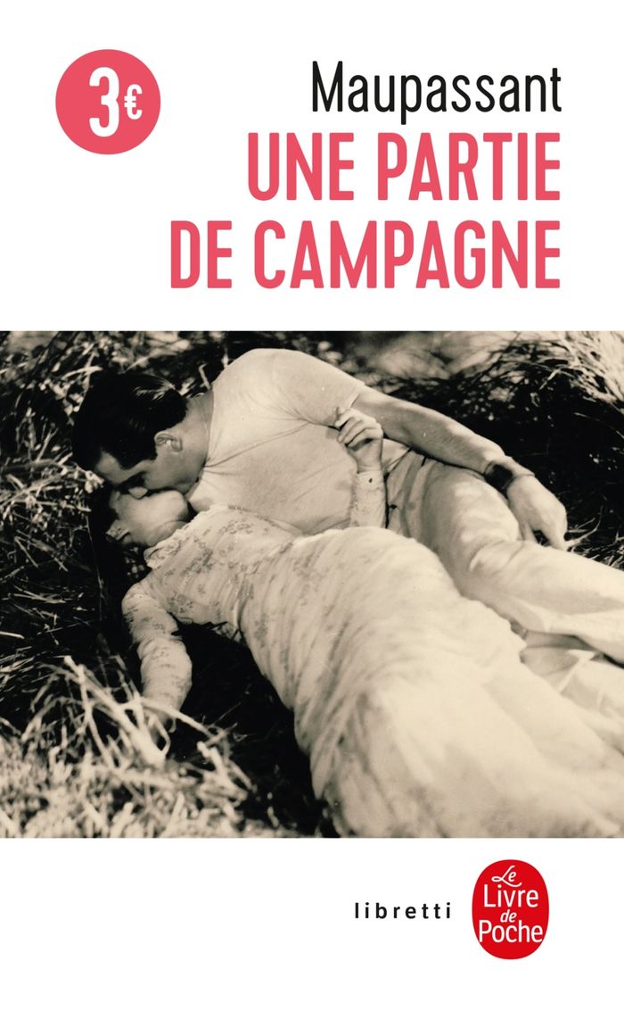 Couverture du livre « UNE PARTIE DE CAMPAGNE » de Guy Maupassant, librairie Les Contes Infusés à Corte