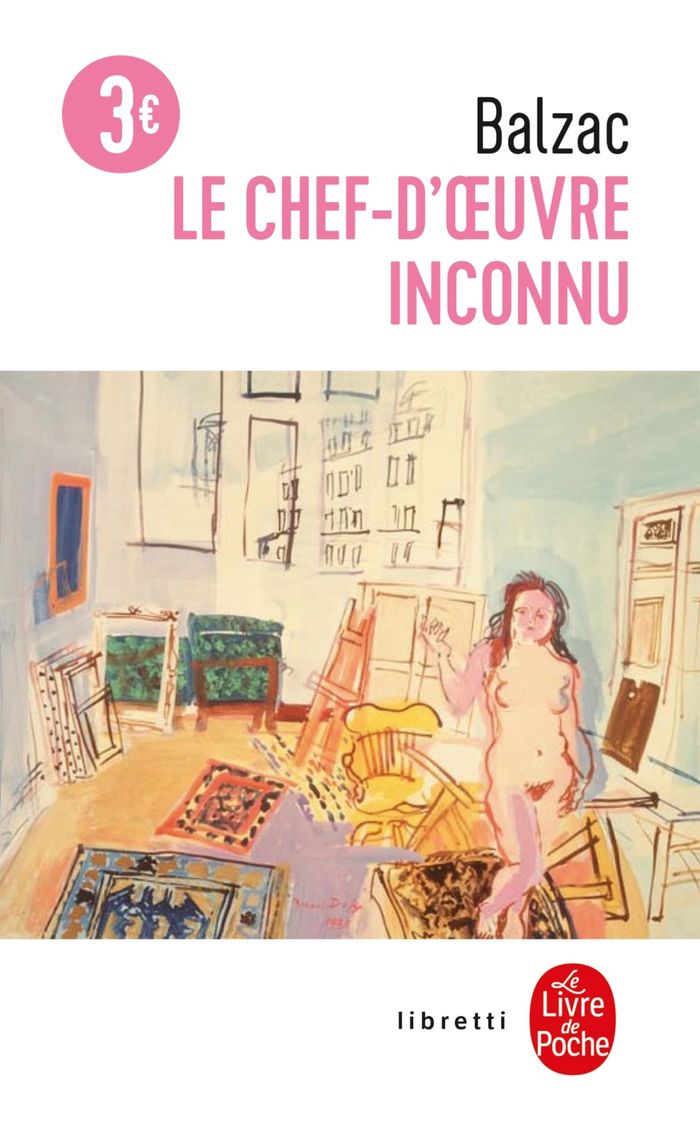 Couverture du livre « LE CHEF-D'OEUVRE INCONNU » de De Balzac Honore, librairie Les Contes Infusés à Corte