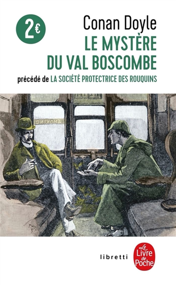 Couverture du livre « LE MYSTERE DU VAL BOSCOMBE » de Conan Doyle Arthur, librairie Les Contes Infusés à Corte