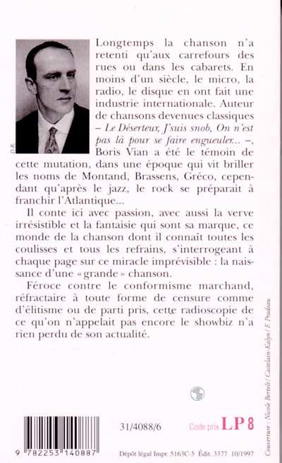 Quatrième de couverture de « EN AVANT LA ZIZIQUE »