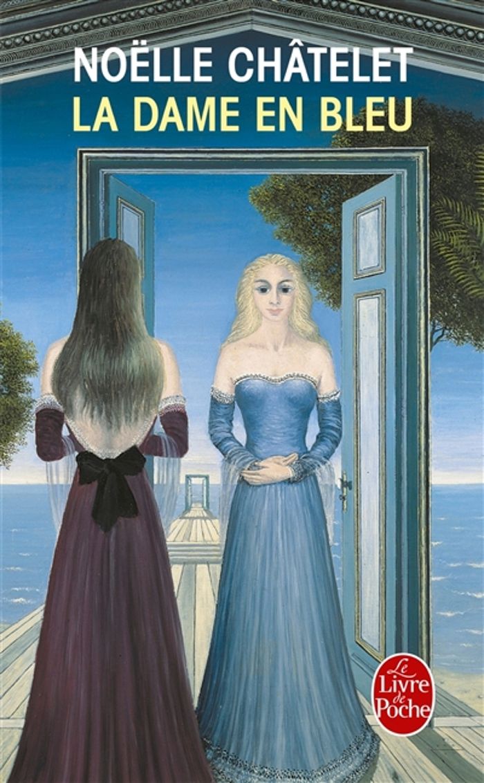 Couverture du livre « LA DAME EN BLEU », librairie Les Contes Infusés à Corte