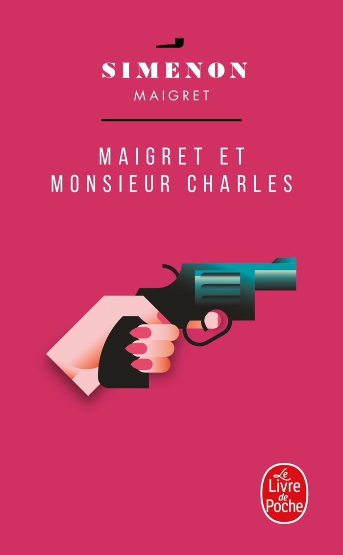 Couverture du livre « MAIGRET ET MONSIEUR CHARLES » de Georges Simenon, librairie Les Contes Infusés à Corte
