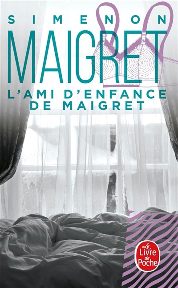 Couverture du livre « L'AMI D'ENFANCE DE MAIGRET », librairie Les Contes Infusés à Corte