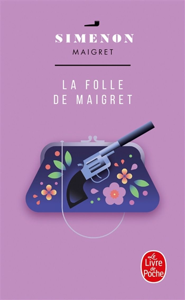 Couverture du livre « LA FOLLE DE MAIGRET », librairie Les Contes Infusés à Corte