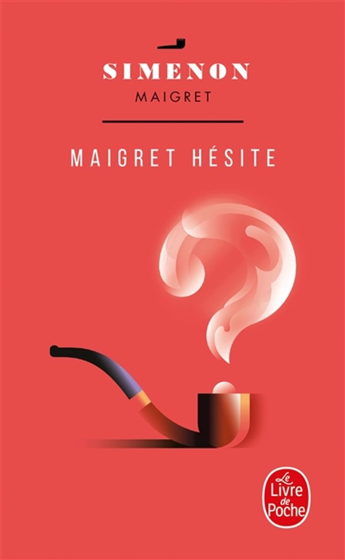 Couverture du livre « MAIGRET HESITE » de Georges Simenon, librairie Les Contes Infusés à Corte