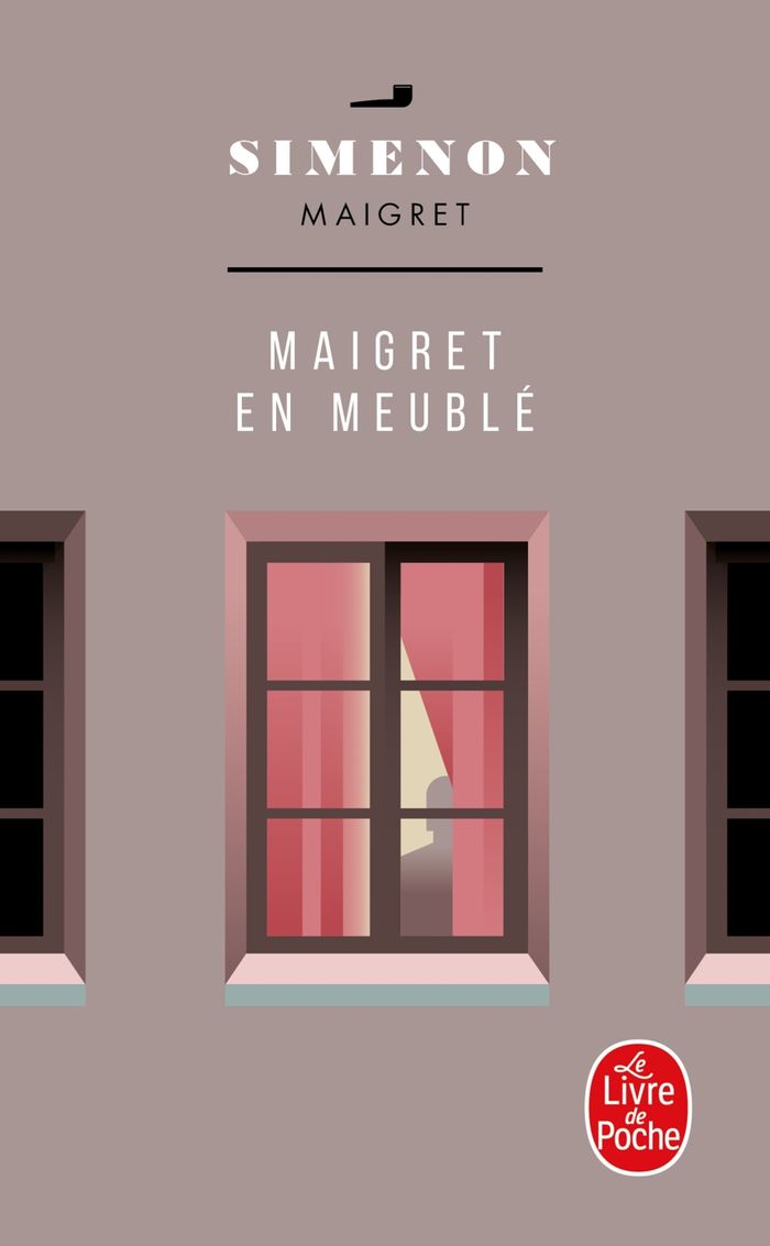 Couverture du livre « MAIGRET EN MEUBLE » de Georges Simenon, librairie Les Contes Infusés à Corte