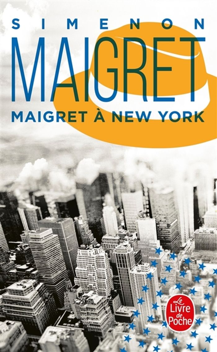 Couverture du livre « MAIGRET A NEW YORK » de Georges Simenon, librairie Les Contes Infusés à Corte