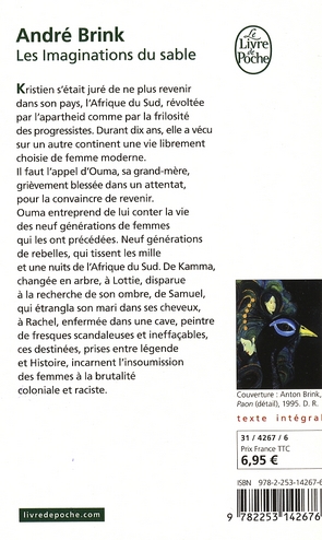 Quatrième de couverture de « LES IMAGINATIONS DU SABLE »