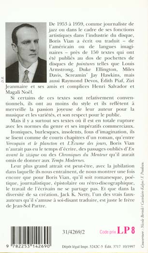 Quatrième de couverture de « DERRIERE LA ZIZIQUE »