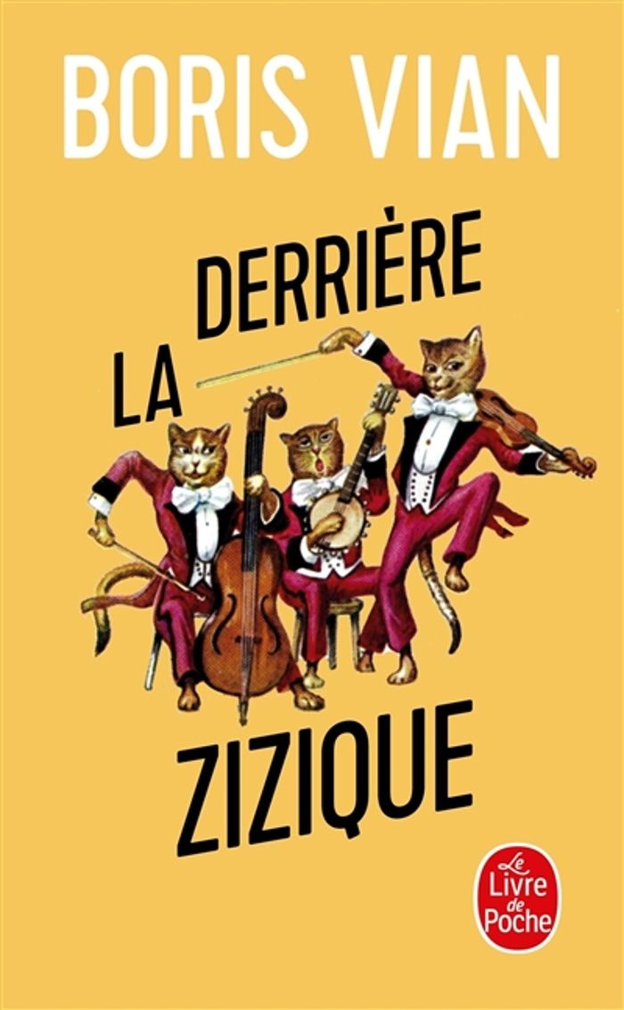 Couverture du livre « DERRIERE LA ZIZIQUE » de Boris Vian, librairie Les Contes Infusés à Corte