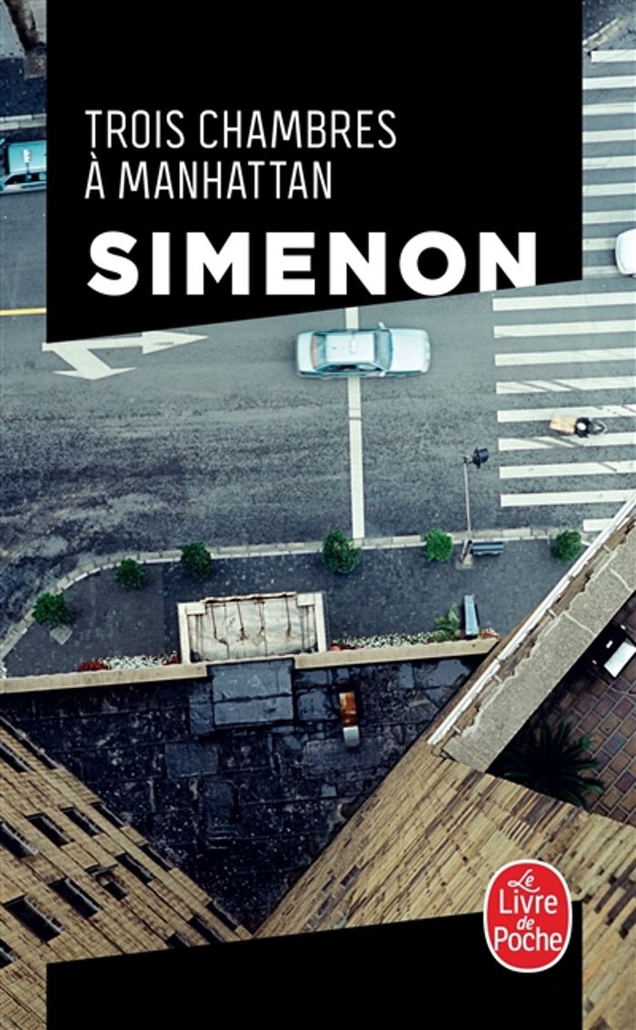 Couverture du livre « TROIS CHAMBRES A MANHATTAN » de Georges Simenon, librairie Les Contes Infusés à Corte