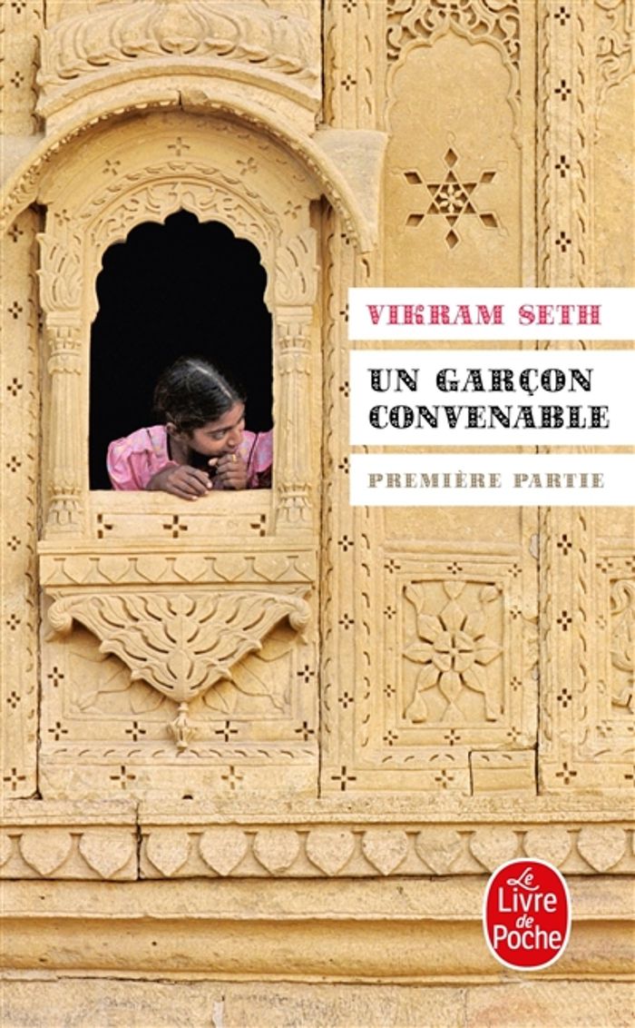 Couverture du livre « UN GARCON CONVENABLE (UN GARCON CONVENABLE, TOME 1) » de Vikram Seth, librairie Les Contes Infusés à Corte