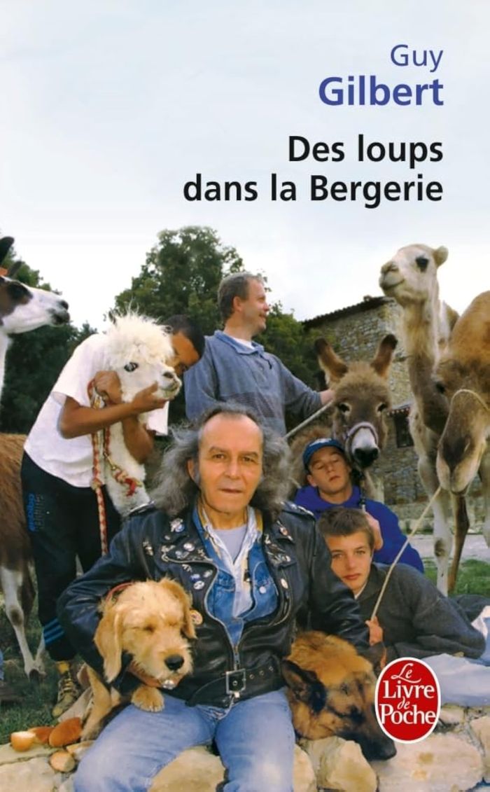 Couverture du livre « DES LOUPS DANS LA BERGERIE » de Guy Gilbert, librairie Les Contes Infusés à Corte