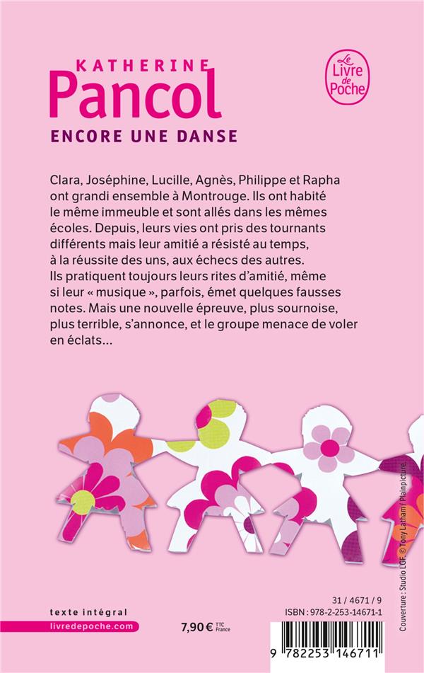 Quatrième de couverture de « ENCORE UNE DANSE »