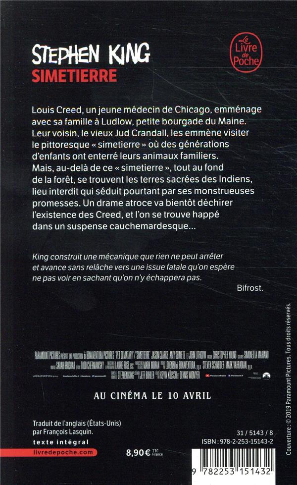 Quatrième de couverture de « SIMETIERRE »