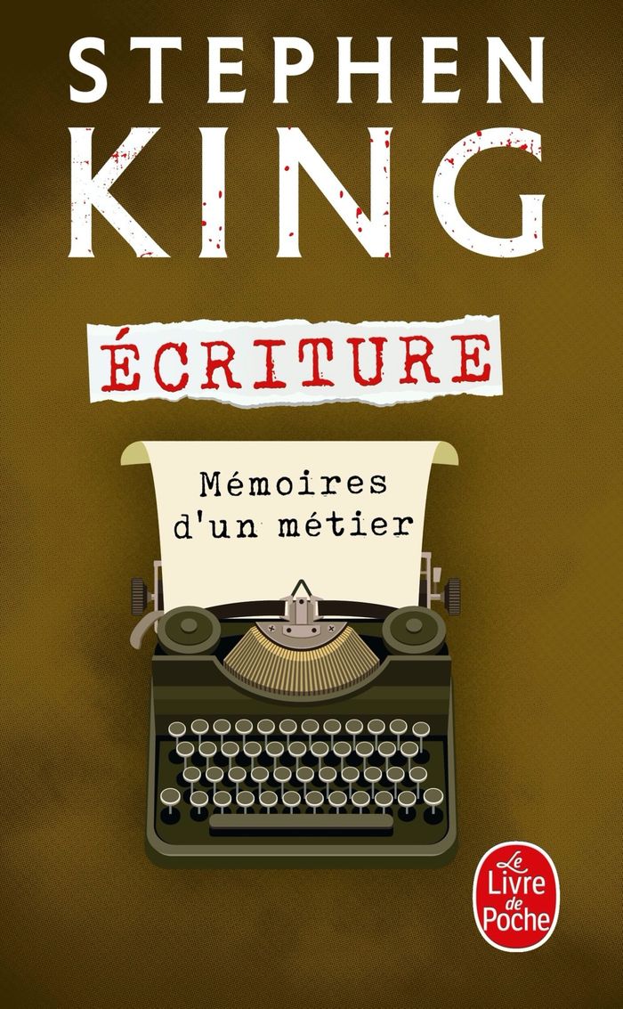 Couverture du livre « ECRITURE » de Stephen King, librairie Les Contes Infusés à Corte
