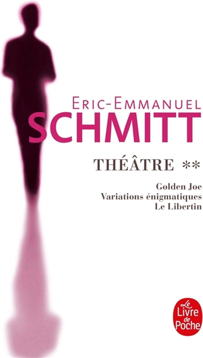Couverture du livre « GOLDEN JOE, VARIATIONS ENIGMATIQUES, LE LIBERTIN (THEATRE, TOME 2) », librairie Les Contes Infusés à Corte