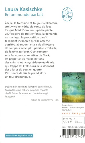 Quatrième de couverture de « En un monde parfait »