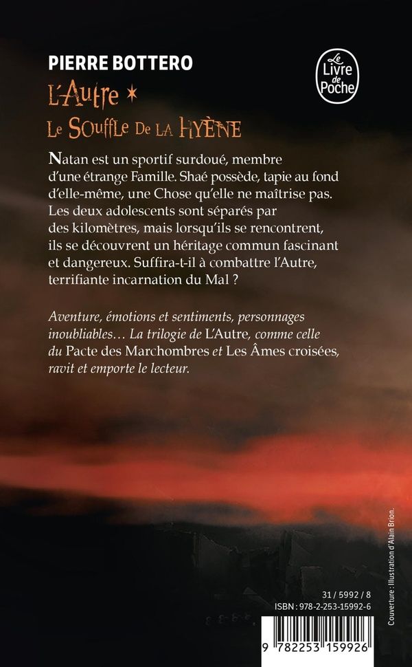Quatrième de couverture de « Le souffle de la hyène »