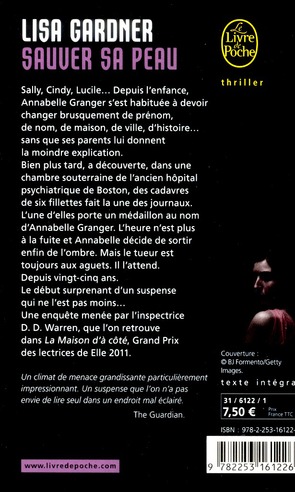 Quatrième de couverture de « Sauver sa peau : roman »