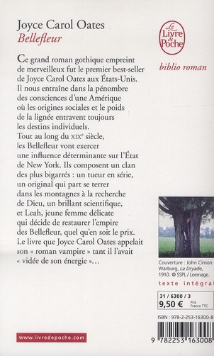 Quatrième de couverture de « Bellefleur : roman »