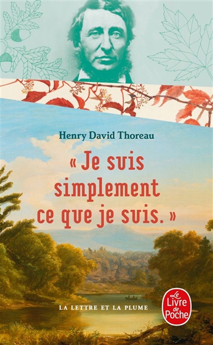 Couverture du livre « "Je suis simplement ce que je suis" : lettres à Harrison G. O. Blake » de Henry David Thoreau, librairie Les Contes Infusés à Corte