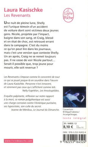 Quatrième de couverture de « Les revenants »