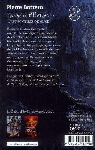 Quatrième de couverture de « Les frontières de glace »
