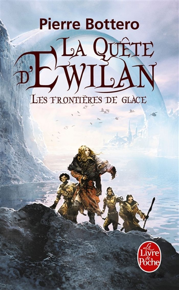 Couverture du livre « Les frontières de glace » de Pierre Bottero, librairie Les Contes Infusés à Corte