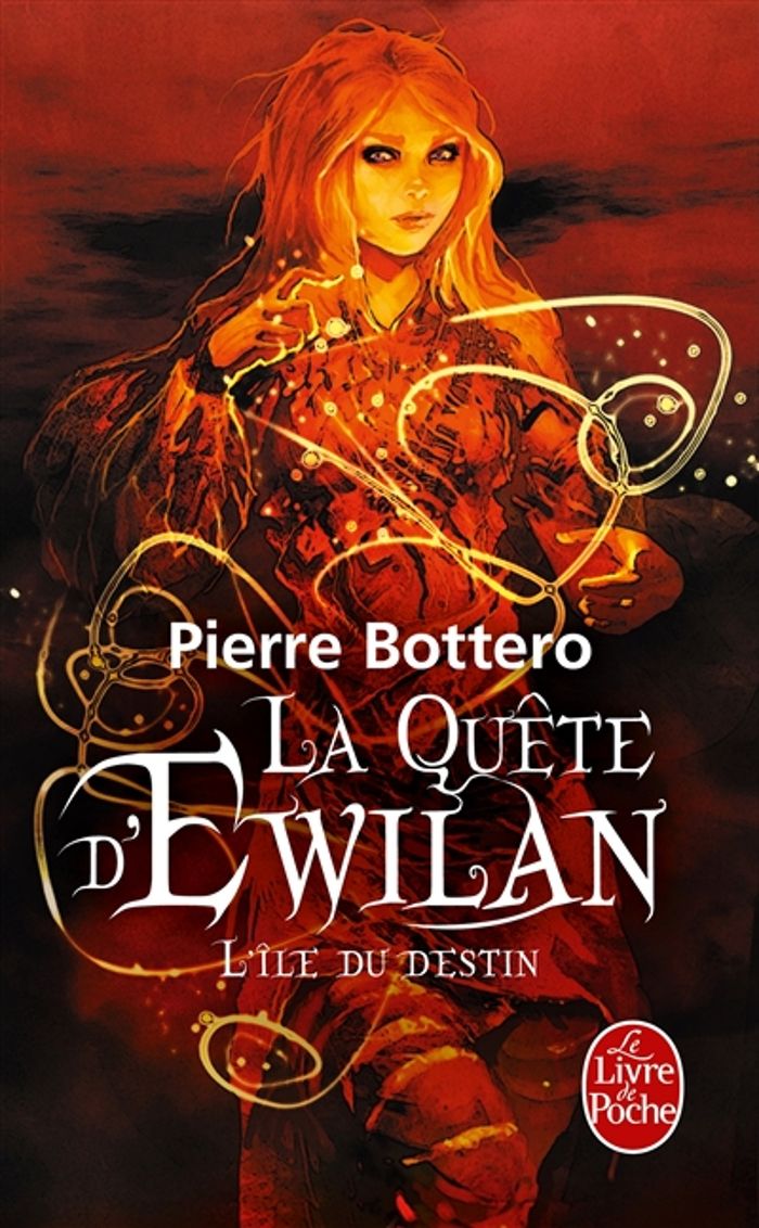 Couverture du livre « L'île du destin » de Pierre Bottero, librairie Les Contes Infusés à Corte
