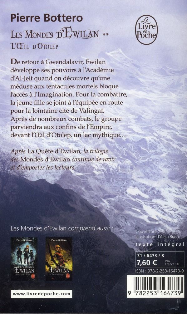 Quatrième de couverture de « L'oeil d'Otolep »