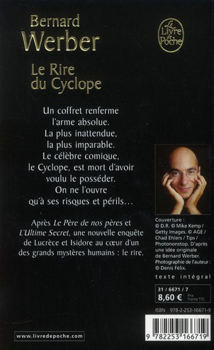 Quatrième de couverture de « Le rire du Cyclope : roman »