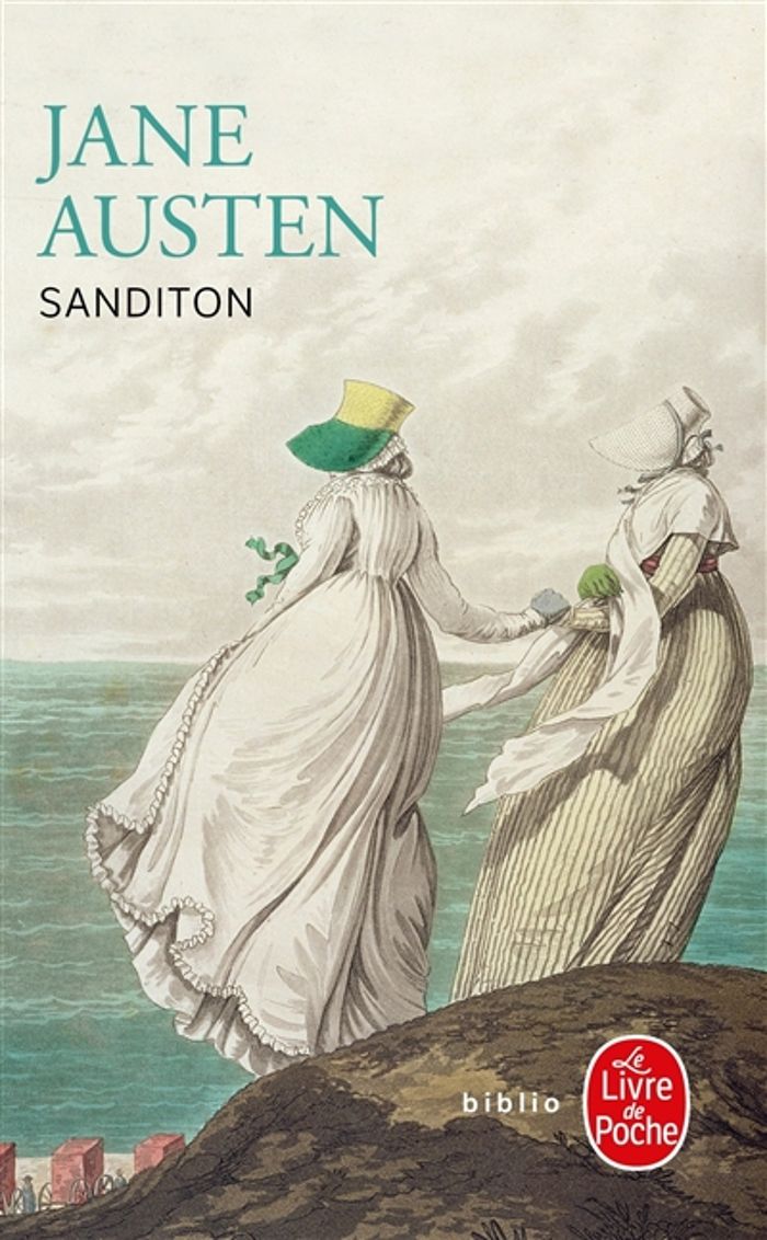 Couverture du livre « Sanditon : roman achevé par une autre dame » de Jane Austen, librairie Les Contes Infusés à Corte