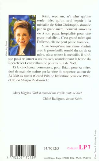 Quatrième de couverture de « DOUCE NUIT »