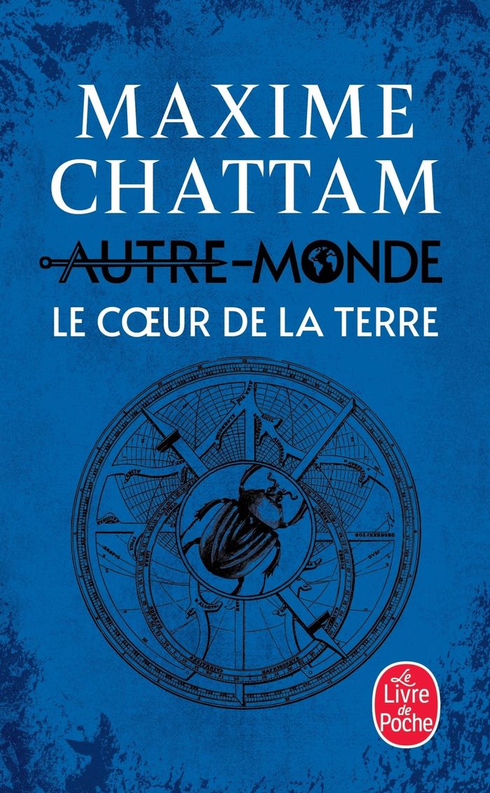 Couverture du livre « Le coeur de la terre : roman » de Maxime Chattam, librairie Les Contes Infusés à Corte