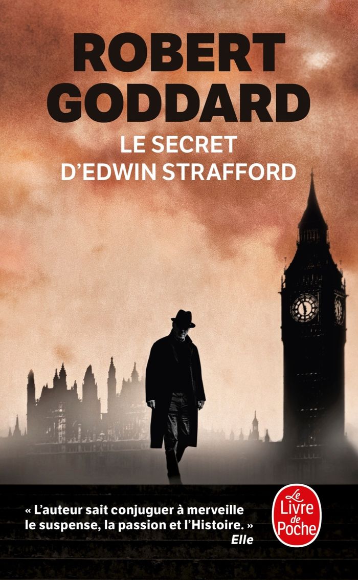 Couverture du livre « Le secret d'Edwin Strafford » de Robert Goddard, librairie Les Contes Infusés à Corte