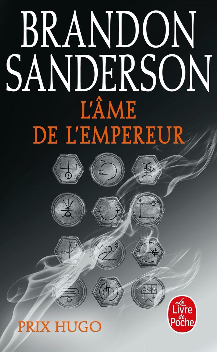 Couverture du livre « L'âme de l'empereur » de Brandon Sanderson, librairie Les Contes Infusés à Corte