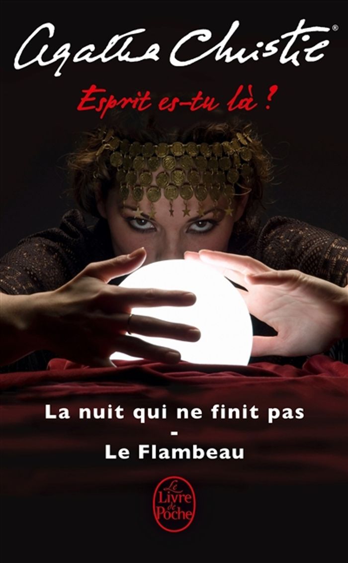 Couverture du livre « Esprit es-tu là » de Agatha Christie, librairie Les Contes Infusés à Corte