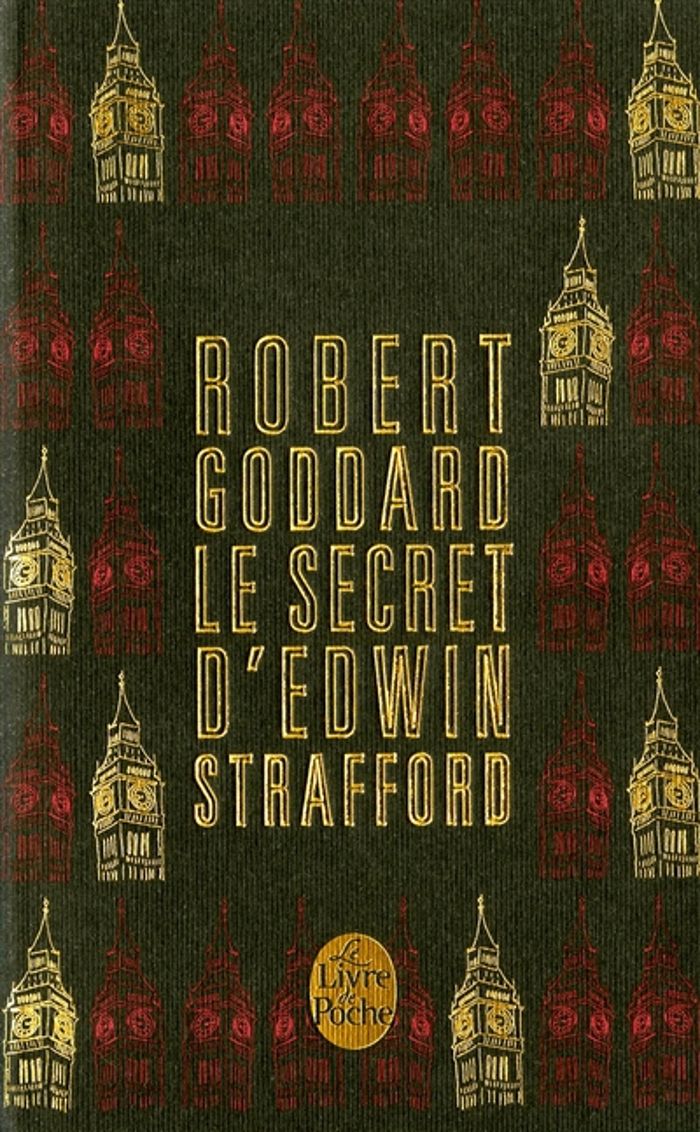 Couverture du livre « Le secret d'Edwin Strafford » de Robert Goddard, librairie Les Contes Infusés à Corte