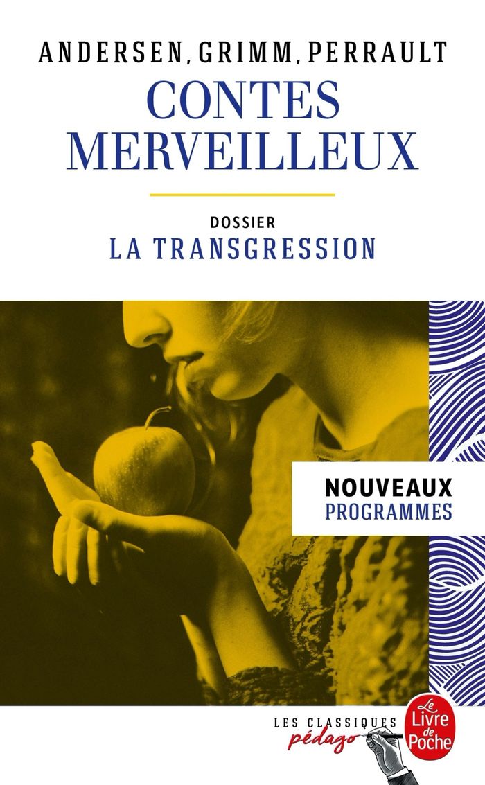 Couverture du livre « CONTES MERVEILLEUX - ANDERSEN, GRIMM, PERRAULT (EDITION PEDAGOGIQUE) - DOSSIER THEMATIQUE : LA TRANS », librairie Les Contes Infusés à Corte