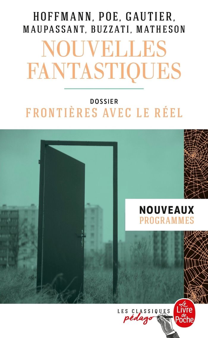 Couverture du livre « NOUVELLES FANTASTIQUES (EDITION PEDAGOGIQUE) - DOSSIER THEMATIQUE : LA FRONTIERE », librairie Les Contes Infusés à Corte