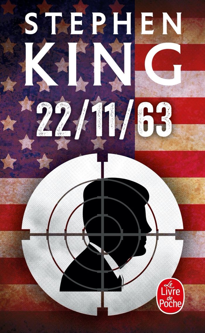Couverture du livre « 22/11/63 » de Stephen King, librairie Les Contes Infusés à Corte