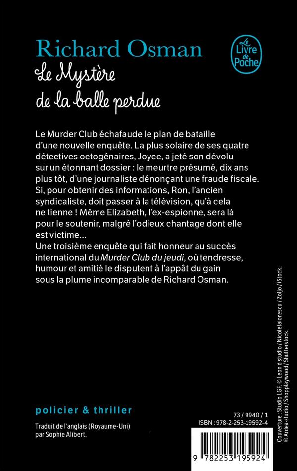Quatrième de couverture de « Le mystère de la balle perdue »