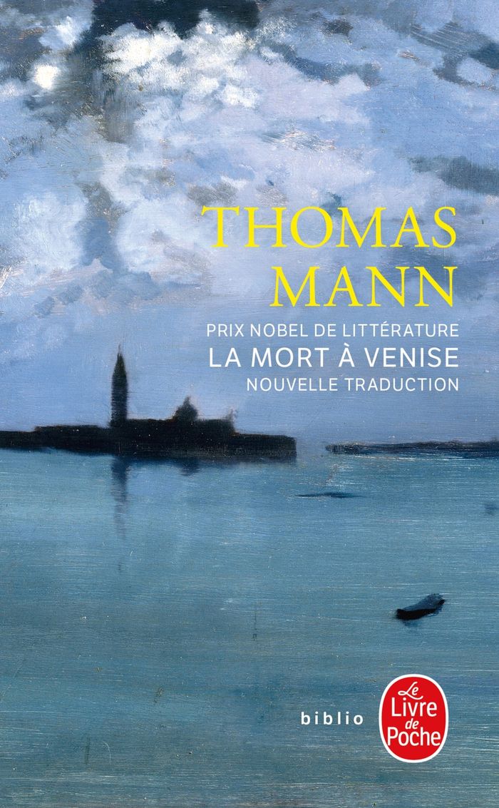 Couverture du livre « La mort à Venise » de Thomas Mann, librairie Les Contes Infusés à Corte
