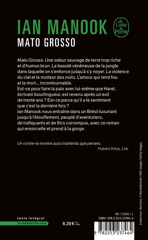 Quatrième de couverture de « Mato Grosso : roman »
