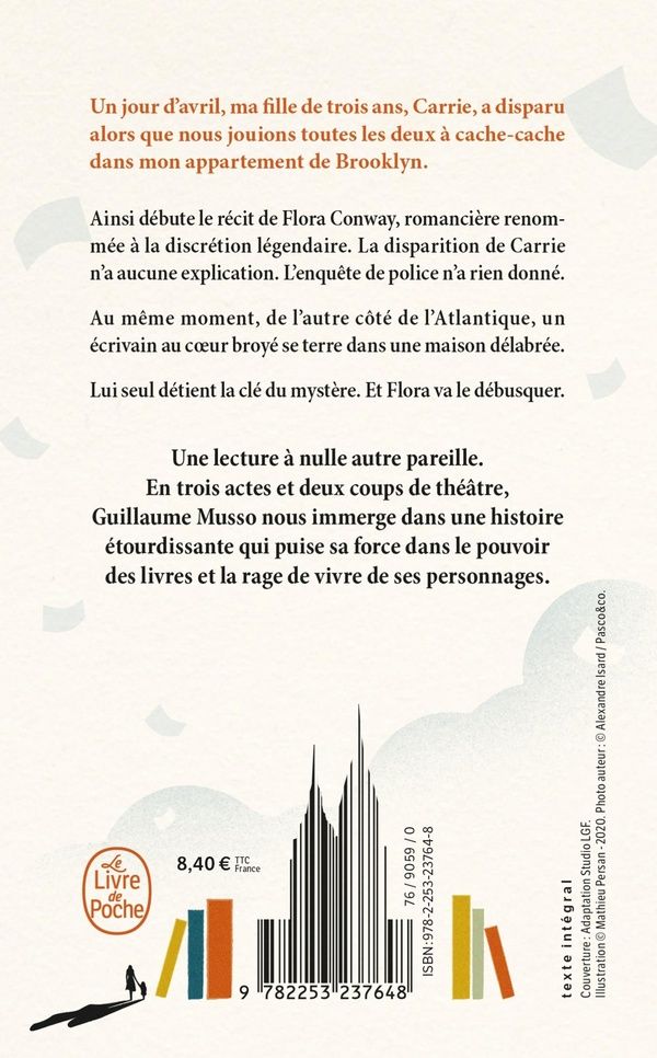 Quatrième de couverture de « LA VIE EST UN ROMAN »