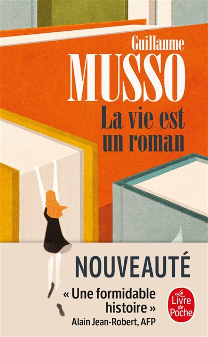 Couverture du livre « LA VIE EST UN ROMAN » de Guillaume Musso, librairie Les Contes Infusés à Corte